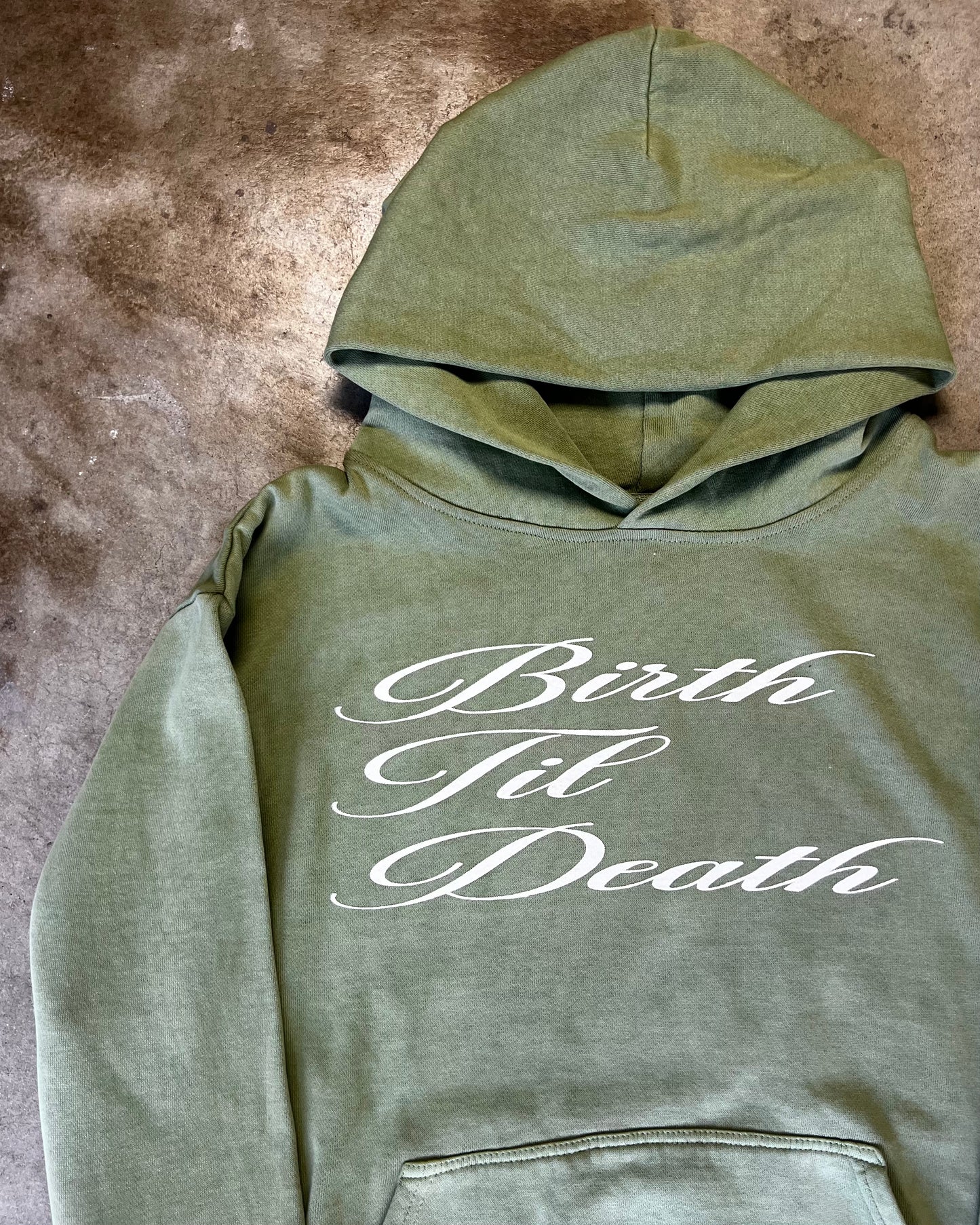 Scripta Hoodie (Olive)