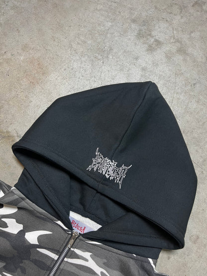 Snow Camo Zip-up