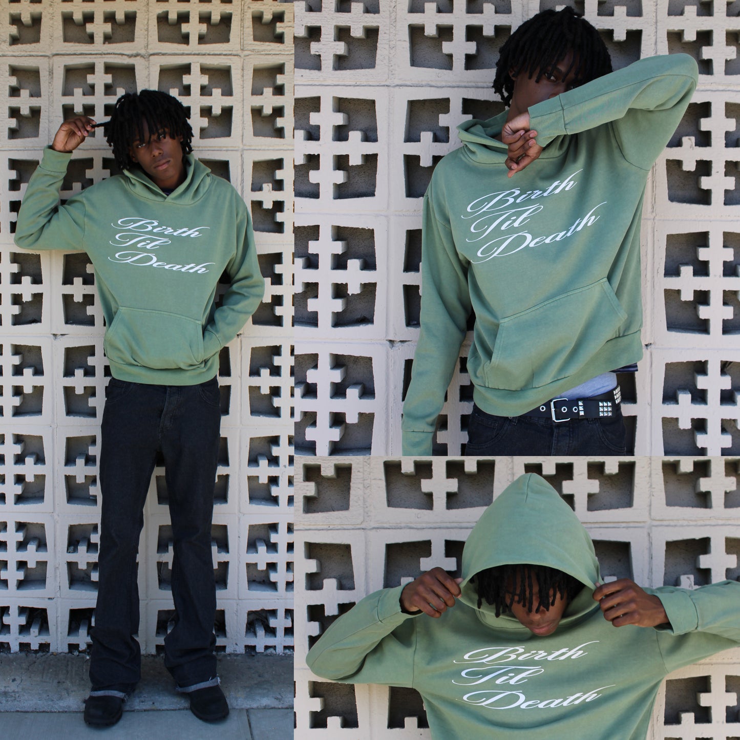 Scripta Hoodie (Olive)