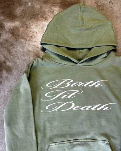 Scripta Hoodie (Olive)
