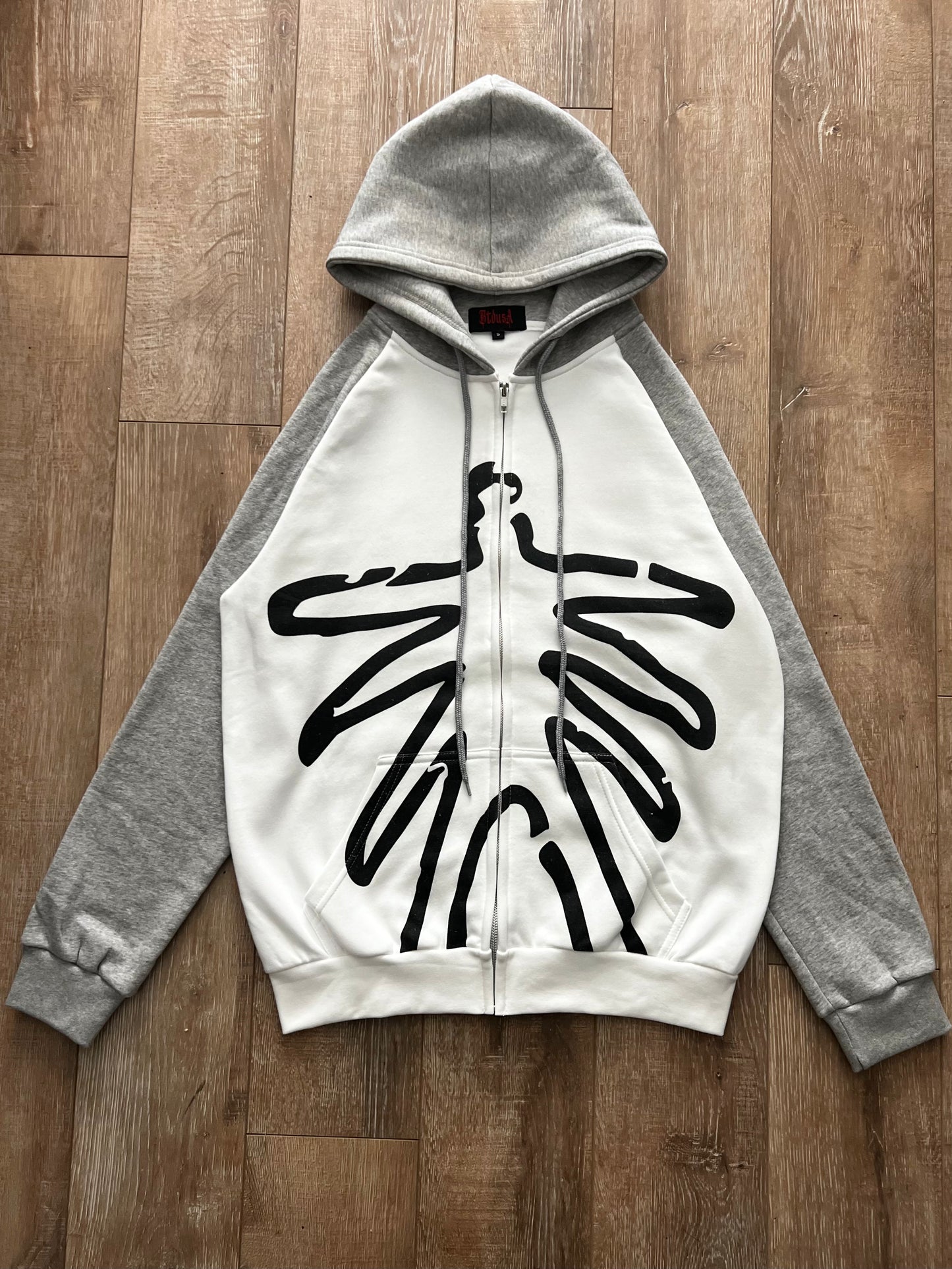 Serene zip-up (White)