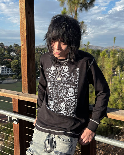 Damask Thermal (Black)