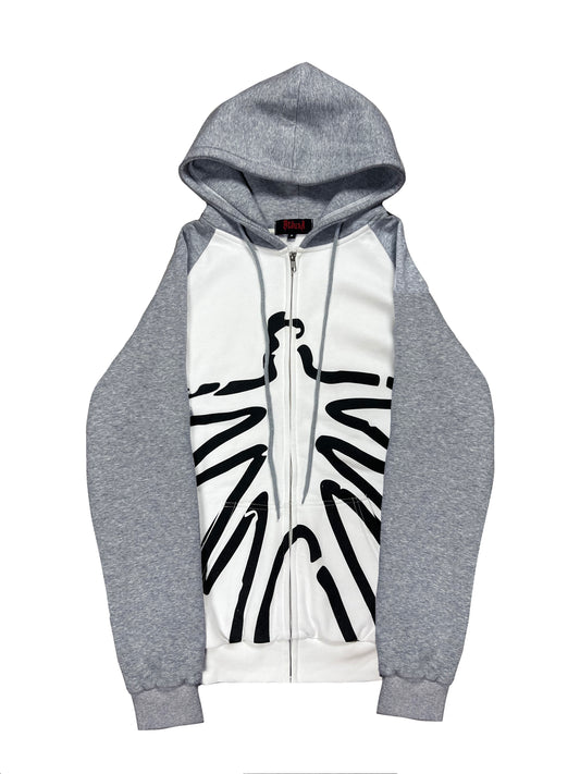 Serene zip-up (White)
