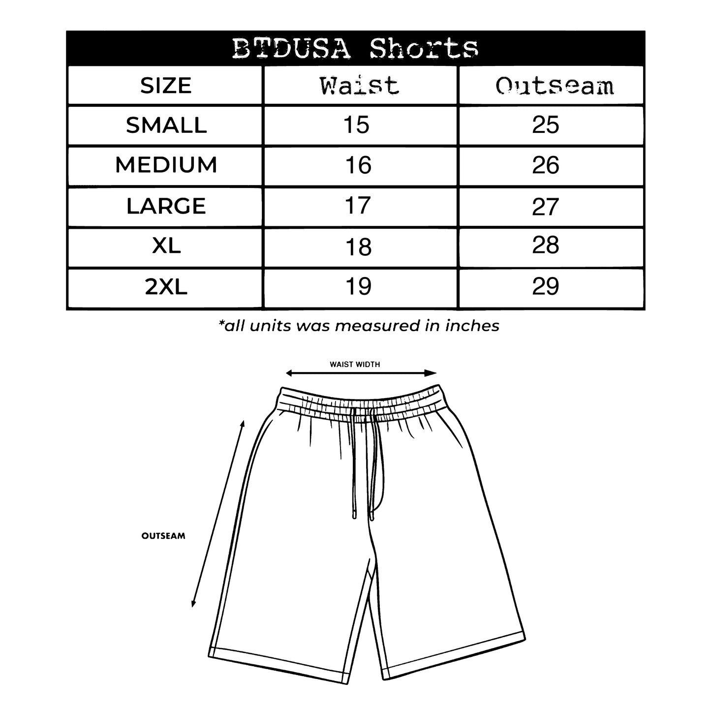 Logo Shorts (Black)