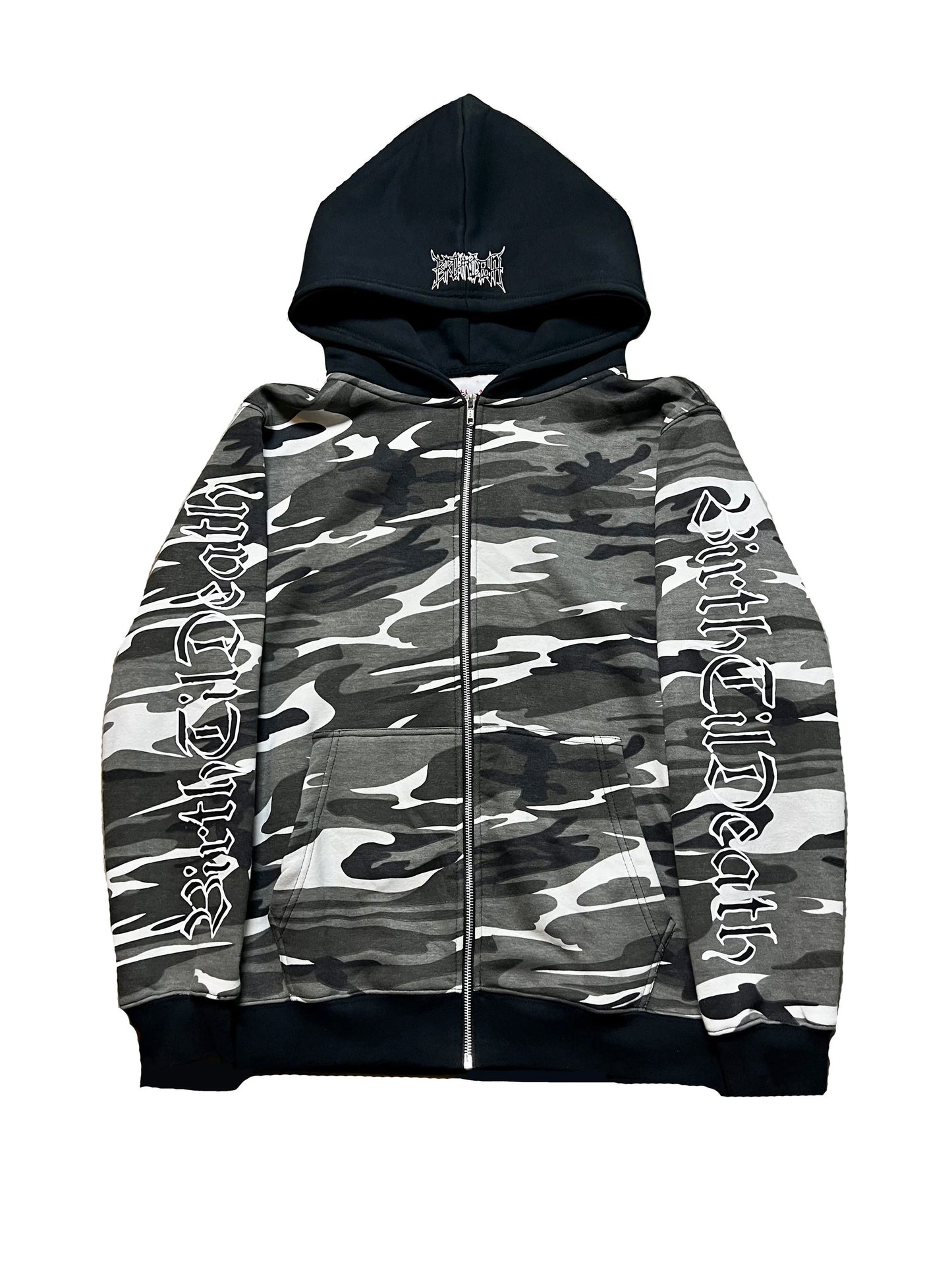 Snow Camo Zip-up