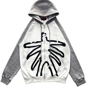 Serene zip-up (White)